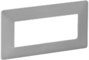 Legrand Valena Life 754136 Рамка 5-модульная (универсальная, без перегородок, алюминий)
