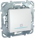 Schneider Electric Unica MGU5.535.18ZD Таймер нажимной (8 А, под рамку, подсветка, скрытая установка, белый)