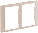 Legrand Valena Life 754232 Рамка для двойной розетки 2-постовая (универсальная, слоновая кость)