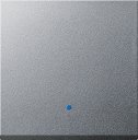Gira System2000 226126 Клавиша сенсорная (индикация, алюминий)