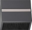 Gira System55 068228 Рамка адаптерная для устройств 50х50 мм (съемная крышка, антрацит)