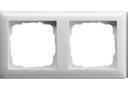Gira Standard55 021203 Рамка 2-постовая (белая глянцевая)