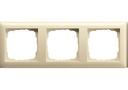 Gira Standard55 021301 Рамка 3-постовая (кремовая глянцевая)