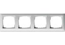 Gira Standard55 021403 Рамка 4-постовая (белая глянцевая)