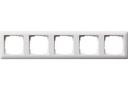 Gira Standard55 021504 Рамка 5-постовая (белая матовая)