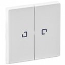 Legrand Valena Life 755220 Клавиша двойная (линза, белая)
