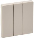 Legrand Valena Life 755031 Клавиша тройная (слоновая кость)