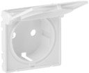 Legrand Valena Life 754840 Крышка розетки (2P+E, крышка, белая)