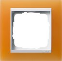 Gira Event 0211397 Рамка 1-постовая (оранжевый/белый глянцевый)