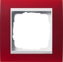 Gira Event 0211398 Рамка 1-постовая (красный/белый глянцевый)