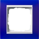 Gira Event 0211399 Рамка 1-постовая (синий/белый глянцевый)