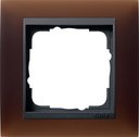 Gira Event 021113 Рамка 1-постовая (темно-коричневый/антрацит)