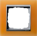 Gira Event 021153 Рамка 1-постовая (оранжевый/алюминий)