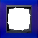 Gira Event 021189 Рамка 1-постовая (синий/антрацит)