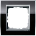 Gira Event Clear 0211736 Рамка 1-постовая (антрацит/алюминий)