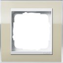 Gira Event Clear 0211773 Рамка 1-постовая (песочный/белый глянцевый)
