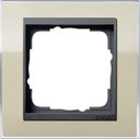 Gira Event Clear 0211778 Рамка 1-постовая (песочный/антрацит)