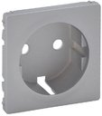 Legrand Valena Life 755202 Крышка розетки (2P+E, алюминий)
