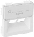 Legrand Valena Life 755380 Крышка розетки телефонной/компьютерной (RJ11/RJ45, надпись, белая)