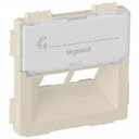 Legrand Valena Life 755381 Крышка розетки телефонной/компьютерной (RJ11/RJ45, надпись, слоновая кость)