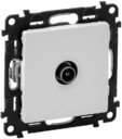 Legrand Valena Life 753461 Розетка телевизионная проходная (TV, под рамку, скрытая установка, белая)
