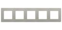 Legrand Etika 672525 Рамка 5-постовая (светлая галька)