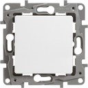 Legrand Etika 672201 Выключатель одноклавишный (10 А, под рамку, скрытая установка, белый)
