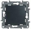 Legrand Etika 672601 Выключатель одноклавишный (10 А, под рамку, скрытая установка, антрацит)