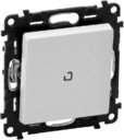 Legrand Valena Life 752104 Выключатель одноклавишный (10 А, под рамку, индикация, с/у, белый)