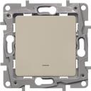 Legrand Etika 672303 Выключатель одноклавишный (10 А, под рамку, подсветка, скрытая установка, слоновая кость)