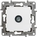 Legrand Etika 672265 Розетка телевизионная (TV, под рамку, скрытая установка, белая)