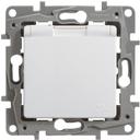 Legrand Etika 672232 Розетка с заземляющим контактом (16 А, под рамку, шторки, крышка, скрытая установка, белая)