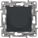 Legrand Etika 672619 Светорегулятор роторный (300 Вт, под рамку, скрытая установка, антрацит)