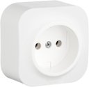 Legrand Quteo 782210 Розетка (16 А, в сборе, открытая установка, белая)
