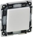 Legrand Valena Life 752151 Выключатель одноклавишный (10 А, IP44, под рамку, с/у, белый)