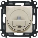 Legrand Valena Life 753012 Зарядная станция (MicroUSB, под рамку, скрытая установка, слоновая кость)