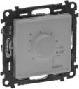 Legrand Valena Life 752334 Термостат для теплых полов +10…+60°С (16 А, 230 В, выносной термодатчик, под рамку, скрытая установка, алюминий)