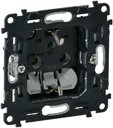 Legrand In'Matic 753021 Розетка с заземляющим контактом (16 А, механизм, з/к, безвинт. зажимы, скрытая установка)