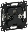 Legrand In'Matic 753071 Розетка телевизионная проходная (TV+SAT, механизм, скрытая установка)