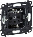 Legrand In'Matic 753029 Розетка с заземляющим контактом (16 А, механизм, з/к, винт. зажимы, шторки, скрытая установка)