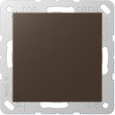 Jung A500 A594-0MO Заглушка (под рамку, скрытая установка, мокко)