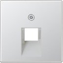 Jung A500 A569-1PLUAAL Крышка розетки телефонной/компьютерной (RJ11/RJ45, алюминий)