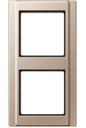 Jung A500 A582CH Рамка 2-постовая (универсальная, шампань)