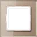 Jung A creation AC581GLCH Рамка 1-постовая (универсальная, стекло, шампань)