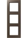 Jung A creation AC583MO Рамка 3-постовая (универсальная, мокко)