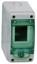 Schneider Electric KAEDRA 13975 Щит навесной (IP65, 1 ряд, 3 модуля, 150х80х98)