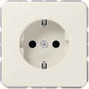 Jung CD500 CD1520 Розетка с заземляющим контактом (16 А, под рамку, скрытая установка, слоновая кость)