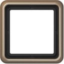 Jung CD500 CD581GB Рамка 1-постовая (универсальная, бронза)
