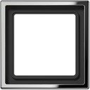 Jung LS metal GCR2981 Рамка 1-постовая (универсальная, хром)