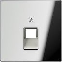 Jung LS metal GCR2969-1UA Крышка розетки телефонной/компьютерной (RJ11/RJ45, хром)